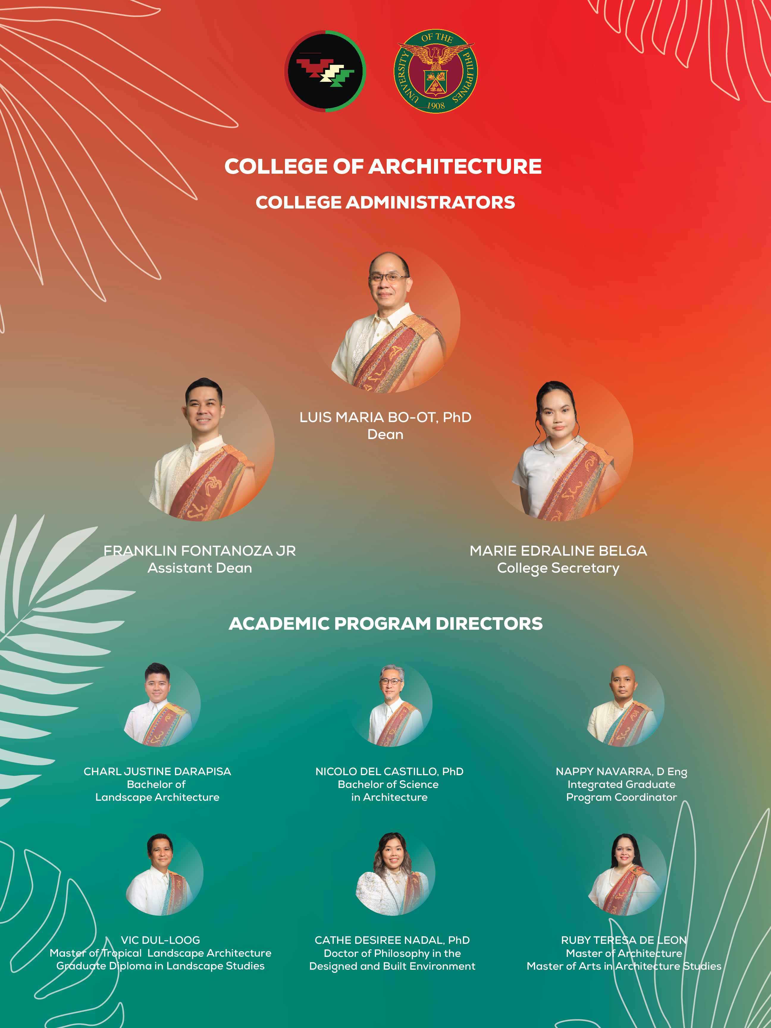 New UPCA College Officials