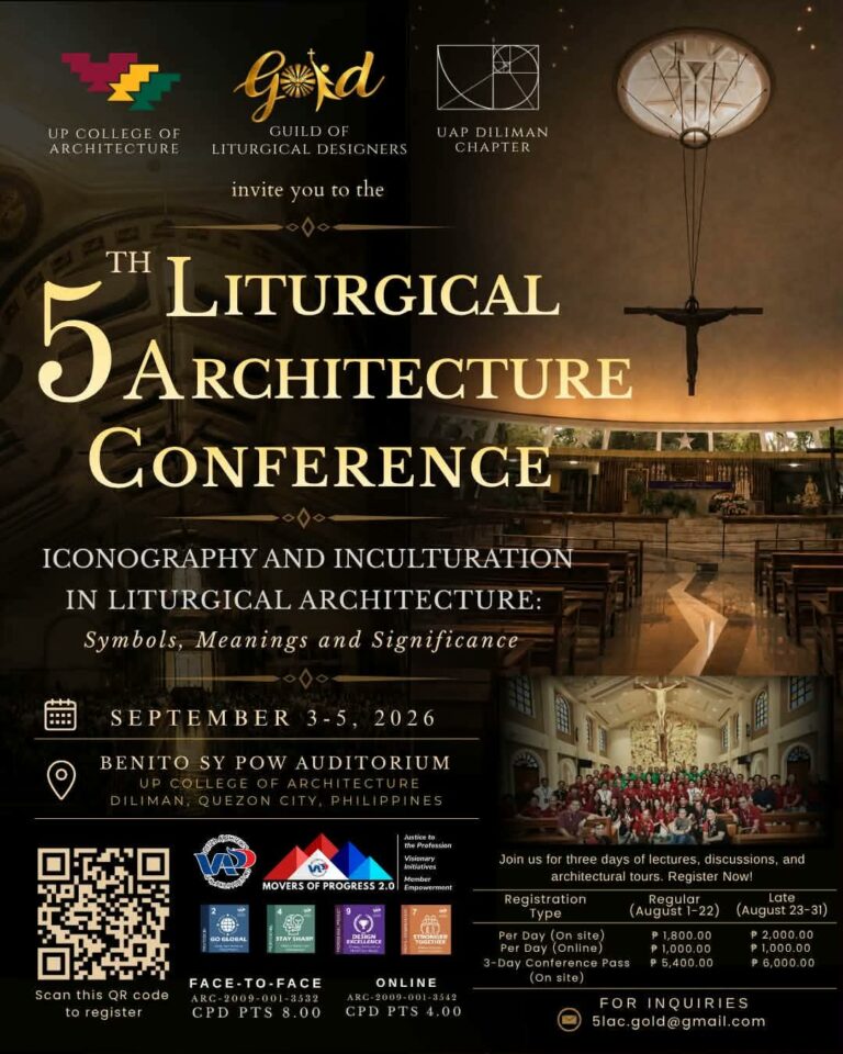 The 5th Liturgical Architecture Conference