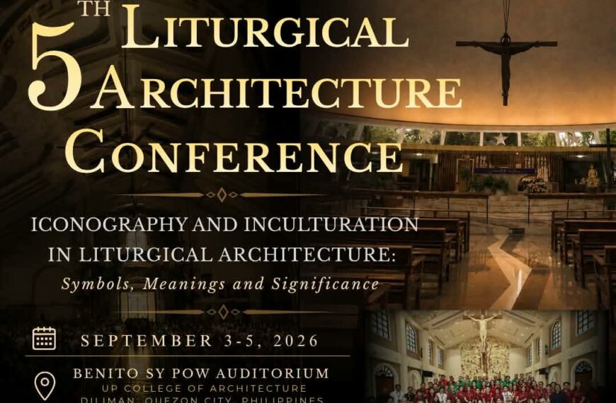 The 5th Liturgical Architecture Conference