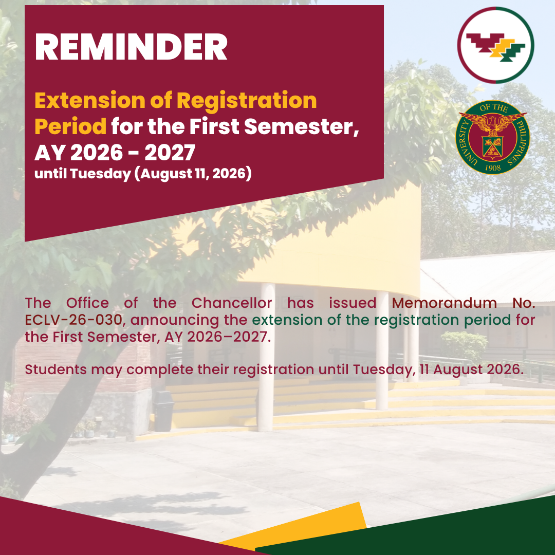 📢 (REMINDER) EXTENSION OF REGISTRATION PERIOD