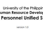 (REMINDER) UP Employees - Deadline for filing of Certificate of Service through UP PUSO portal