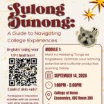 SULONG DUNONG: A Guide to Navigating College Experience