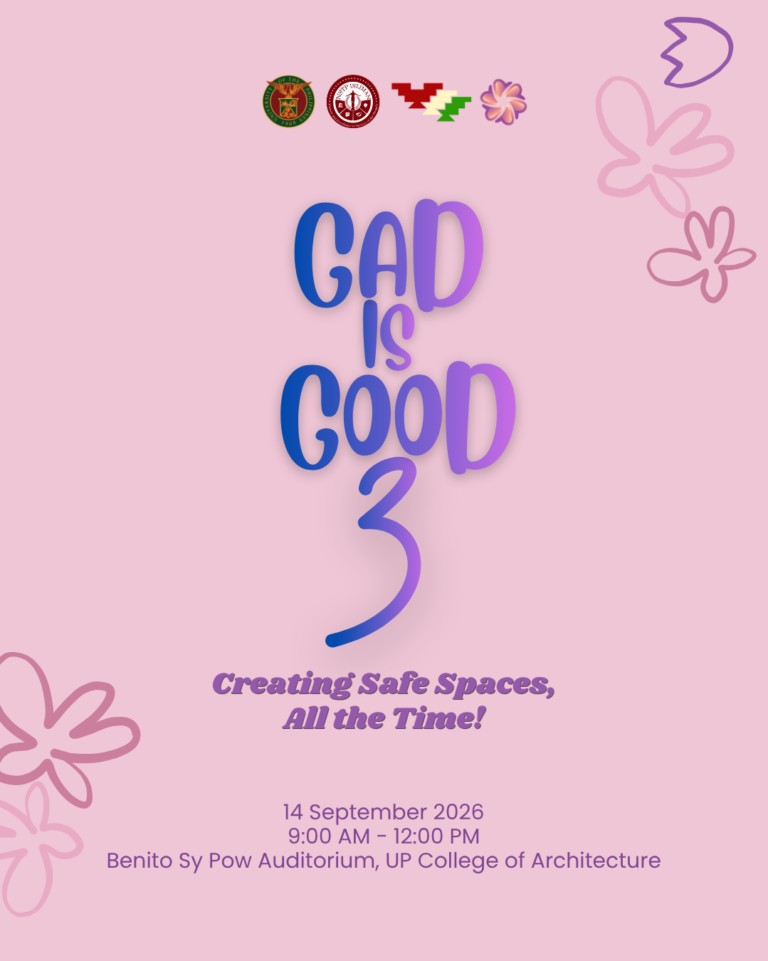 GAD is Good 3: Creating Safe Spaces, All the Time!