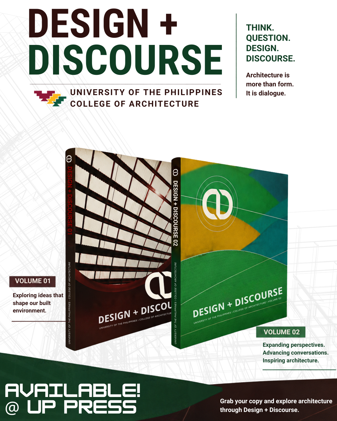 📚DESIGN + DISCOURSE | VOLUMES 01–04